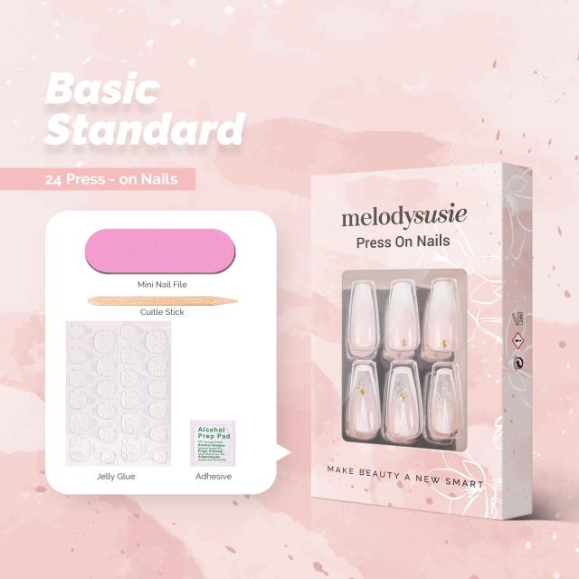 Elegance Acrylic Press On Nails Kits