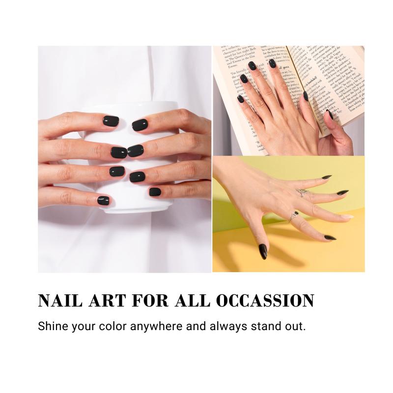 480 Black Abyss - TPO-Free Thick Gel Nail Polish(15ml)