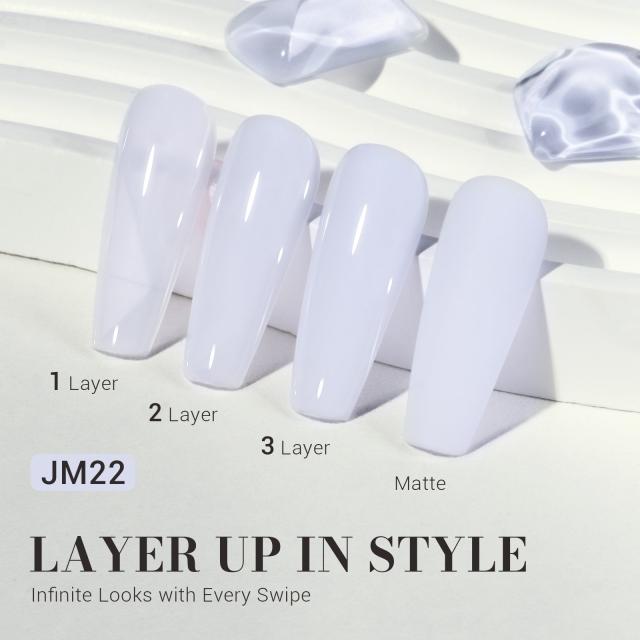 Jeweliver Jelly TPO-Free Gel Nail Polish 0.5 fl oz/15ml - 15Colors